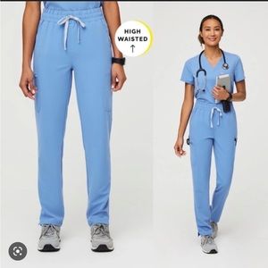 Figs high waisted Yola Skinny scrub pants - size small
